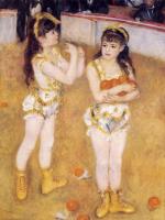 Renoir, Pierre Auguste - Acrobats at the Cirque Fernando